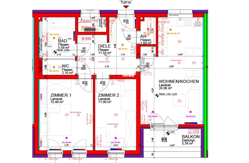 Wohnung mieten in Amstetten – 73,55 m², € 853 – Bild 6 von 17