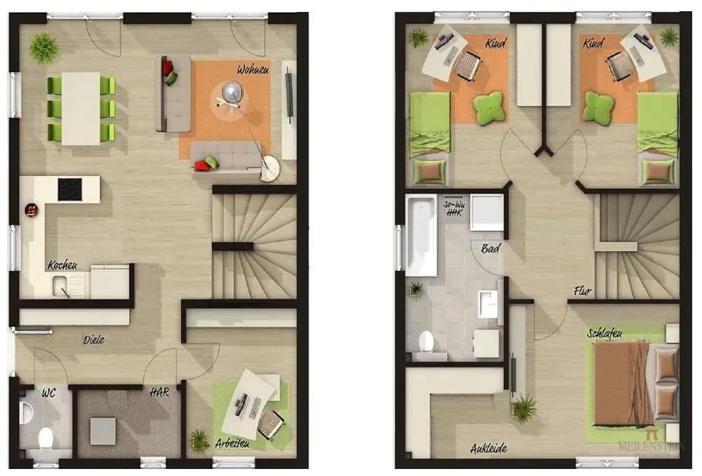 6-Zimmer-Haus kaufen in Kufstein – 110 m², € 550.249 – Bild 4 von 12