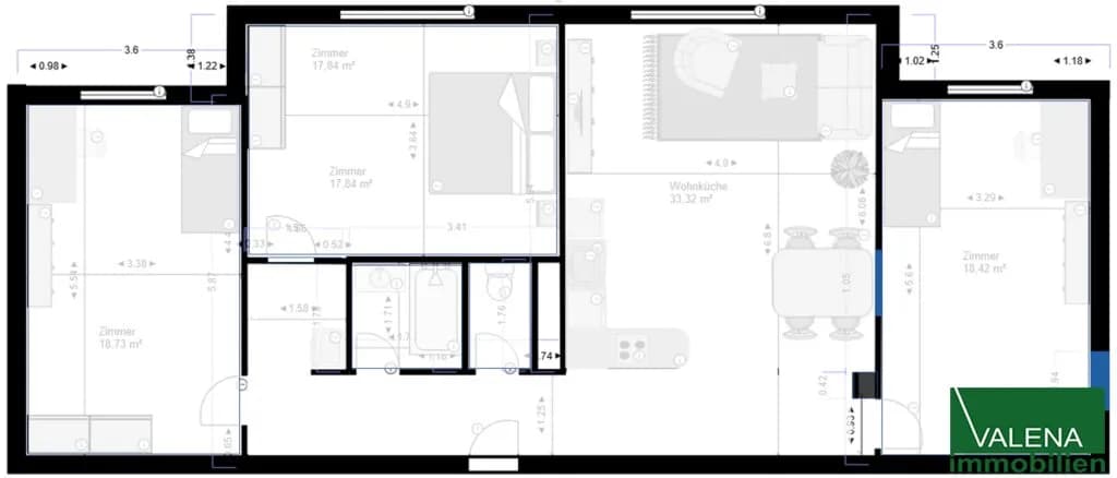 Wohnung mieten in Gänserndorf – 105 m², € 1.165 – Bild 13 von 13