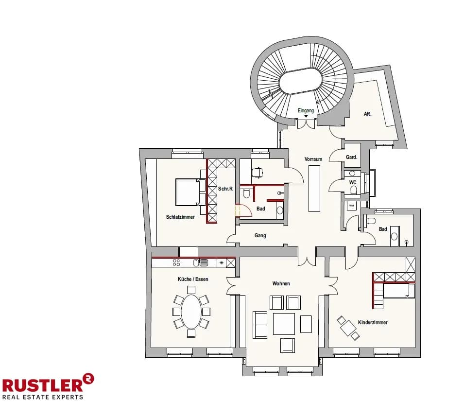 4-Zimmer-Wohnung mieten in Wien – 190 m², € 3.499 – Bild 16 von 16