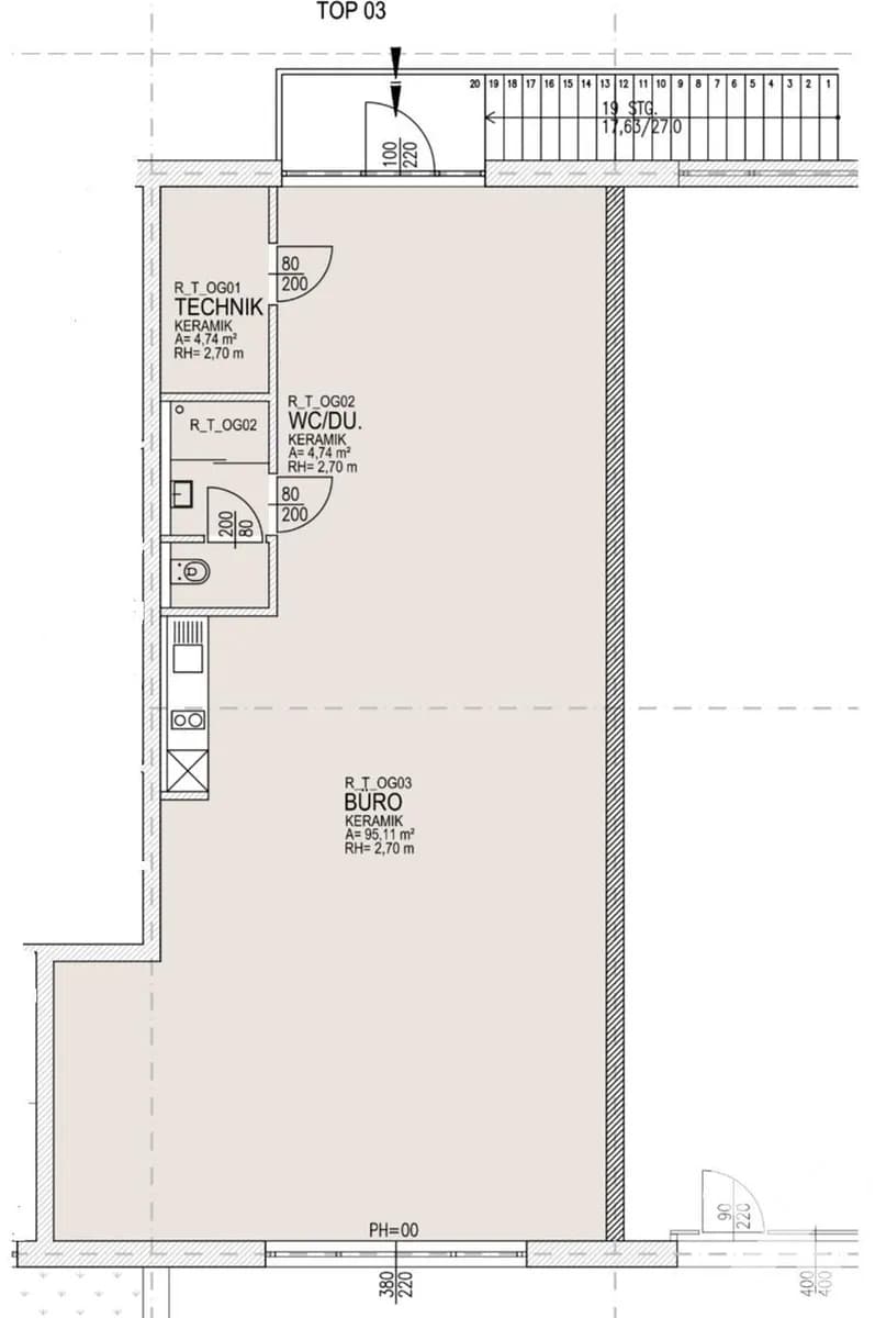 Gewerbeimmobilie mieten in Graz-Umgebung – 104 m², € 1.400 – Bild 9 von 9