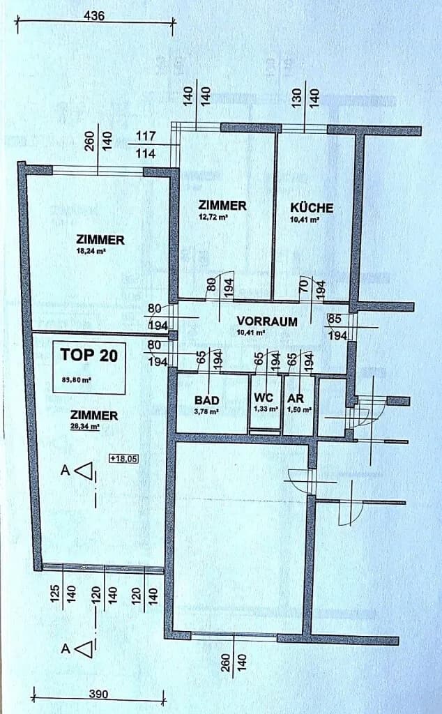 3-Zimmer-Wohnung kaufen in Wien – 90 m², € 377.000 – Bild 6 von 6