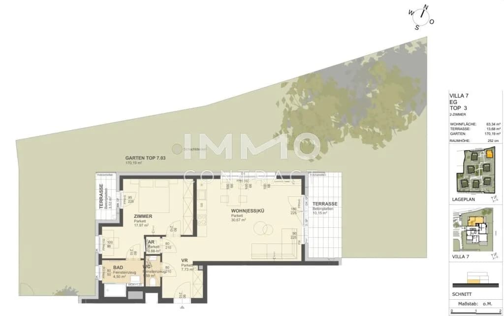 2-Zimmer-Wohnung kaufen in Krems an der Donau – 63,34 m², € 392.000 – Bild 2 von 14