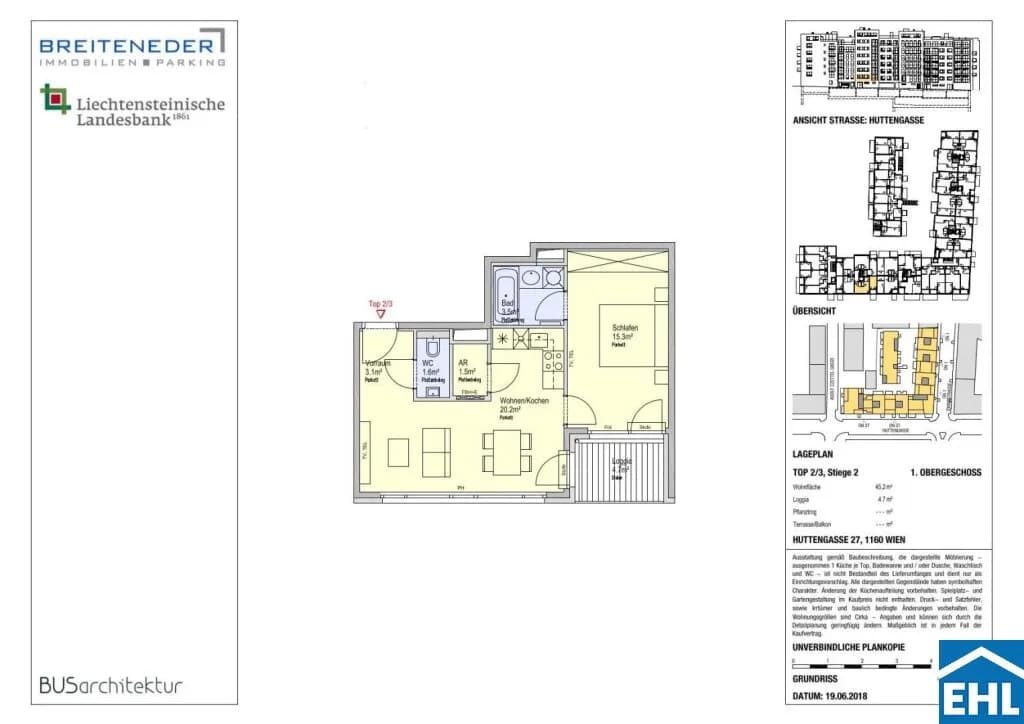 Immobilie kaufen in Wien – 45,2 m², € 275.000 – Bild 9 von 9