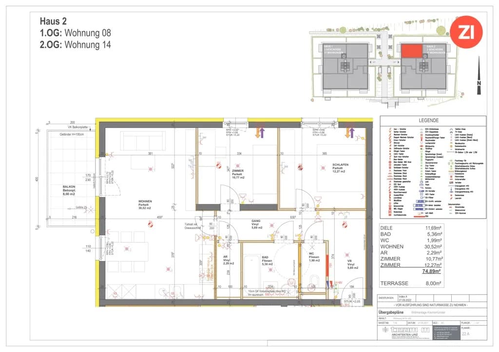 3-Zimmer-Wohnung mieten in Kirchdorf an der Krems – 75 m², € 997 – Bild 8 von 8