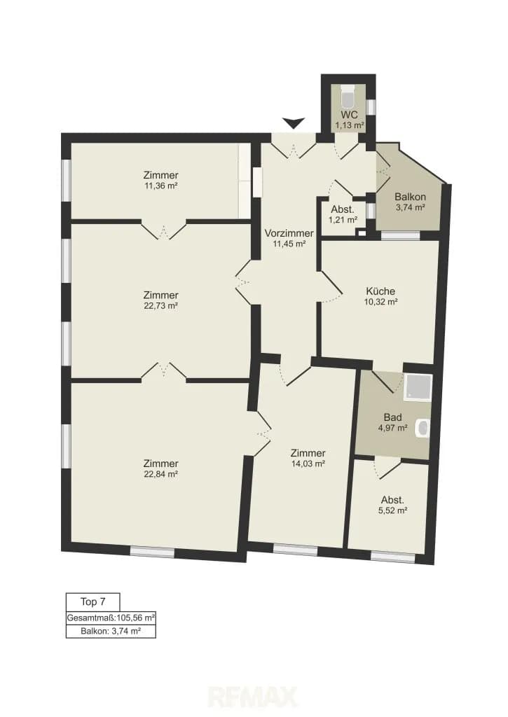4-Zimmer-Wohnung kaufen in Wien – 105,56 m², € 795.000 – Bild 34 von 35