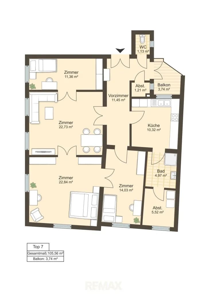4-Zimmer-Wohnung kaufen in Wien – 105,56 m², € 795.000 – Bild 35 von 35