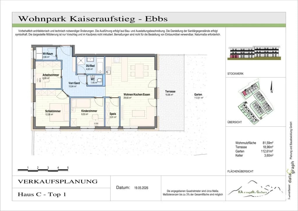 4-Zimmer-Wohnung kaufen in Kufstein – 81,59 m², € 570.000 – Bild 9 von 10