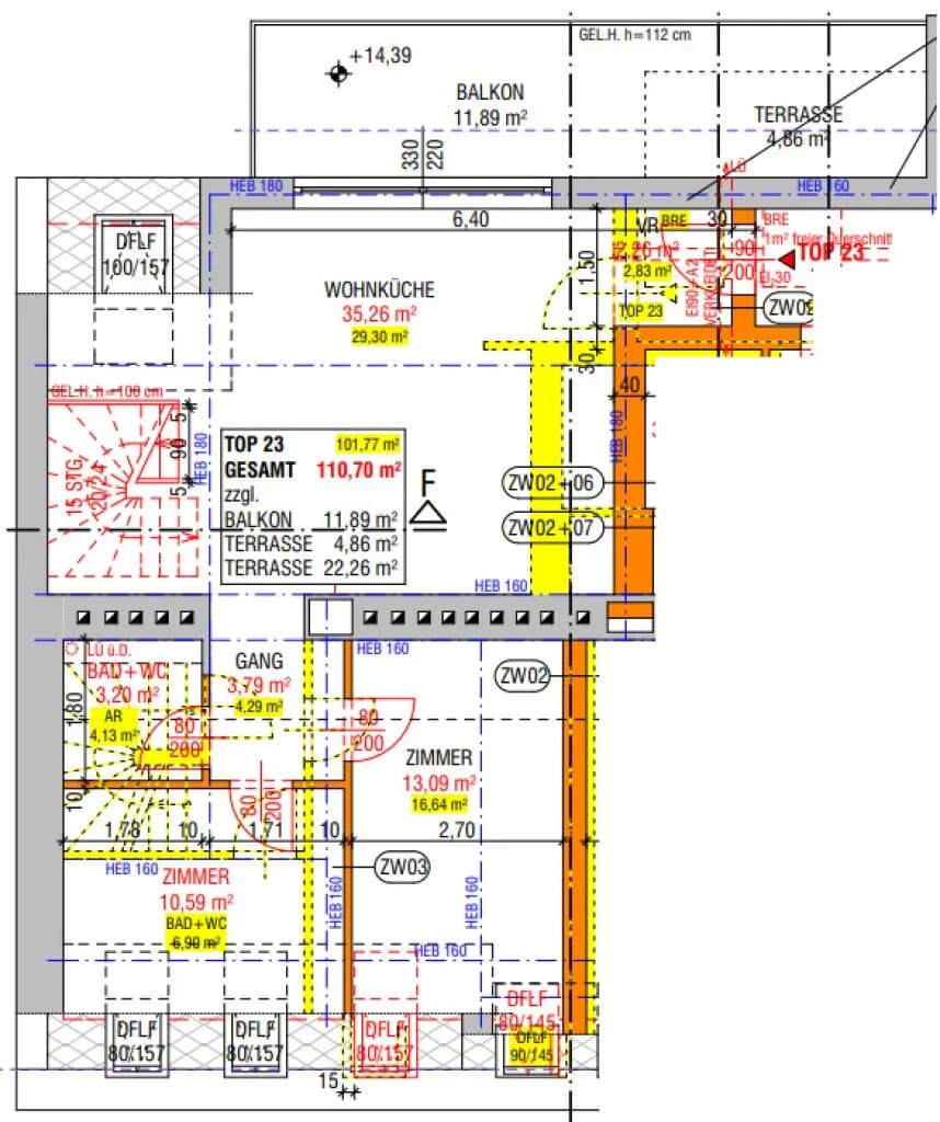 5-Zimmer-Wohnung kaufen in Wien – 111 m², € 849.000 – Bild 21 von 23