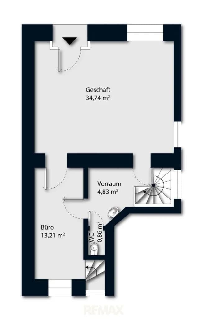 Gewerbeimmobilie mieten in Linz – 71 m², € 973 – Bild 9 von 10