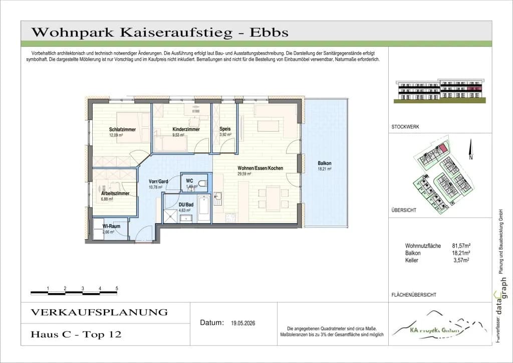 3-Zimmer-Wohnung kaufen in Kufstein – 81,57 m², € 575.000 – Bild 7 von 8