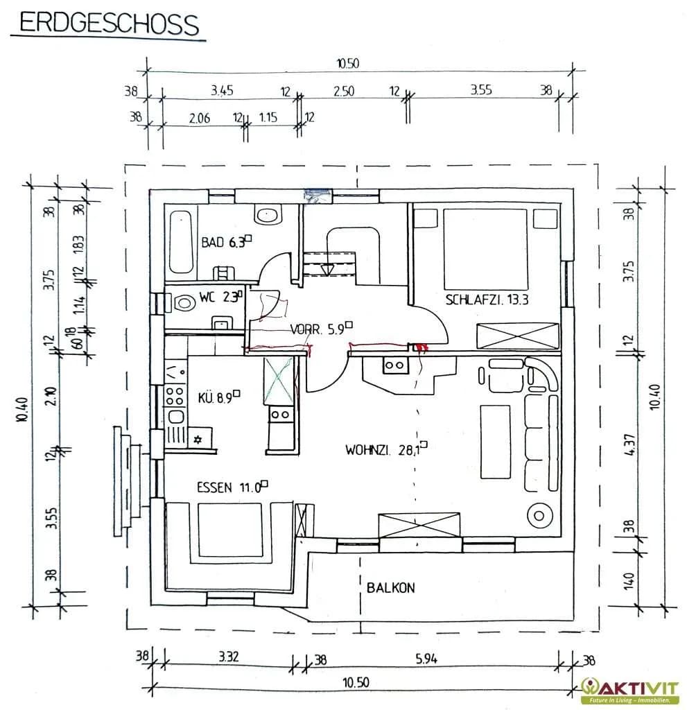 3-Zimmer-Immobilie kaufen in Murtal – 117,8 m², € 380.000 – Bild 33 von 36