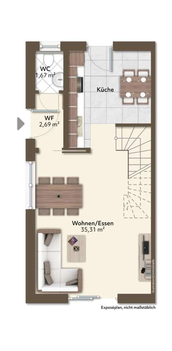 3-Zimmer-Immobilie kaufen in Hermagor – 75 m², € 342.500 – Bild 9 von 10
