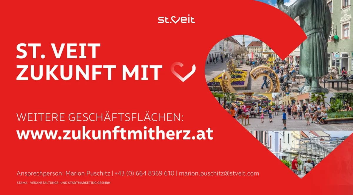 2-Zimmer-Gewerbeimmobilie mieten in Sankt Veit an der Glan – 120 m², € 1.200 – Bild 2 von 8