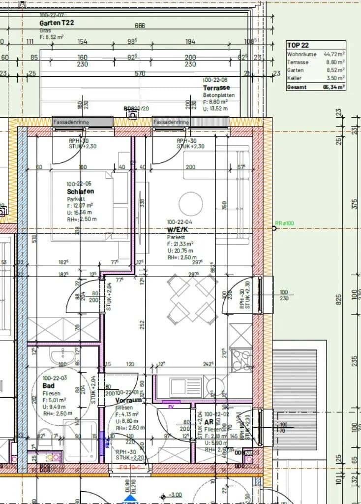2-Zimmer-Wohnung kaufen in Steyr – 44,72 m², € 214.674 – Bild 21 von 21