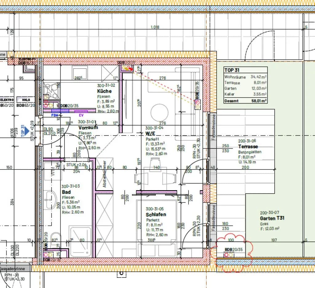 2-Zimmer-Wohnung kaufen in Steyr – 37,13 m², € 183.250 – Bild 21 von 21
