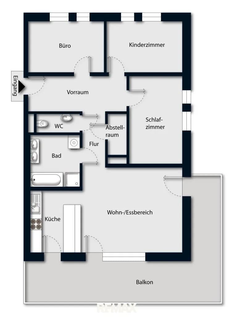 4-Zimmer-Immobilie kaufen in Linz Land – 90,75 m², € 499.000 – Bild 10 von 10