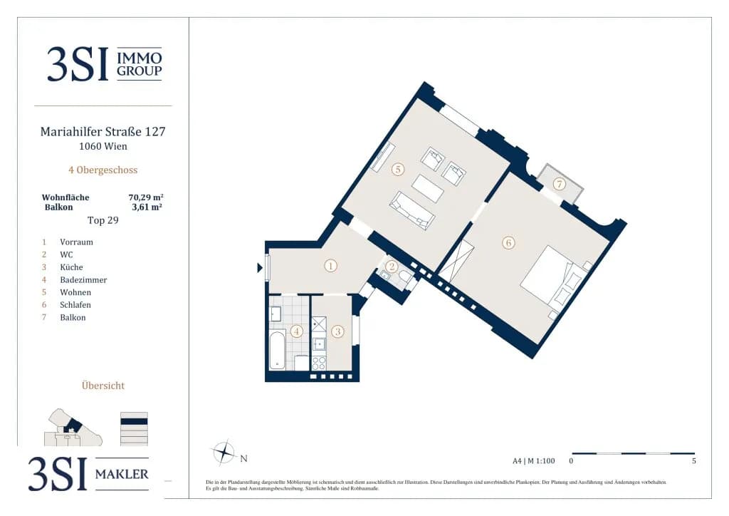 2-Zimmer-Wohnung kaufen in Wien – 70,29 m², € 435.000 – Bild 11 von 11
