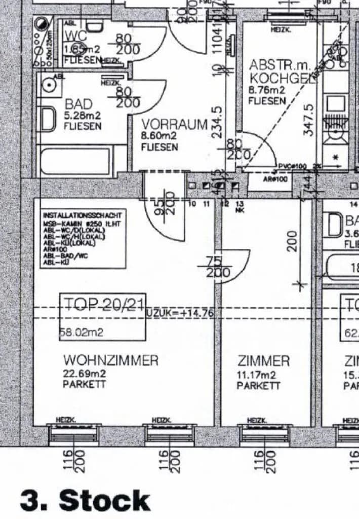 2-Zimmer-Wohnung kaufen in Wien – 58 m², € 379.000 – Bild 10 von 10