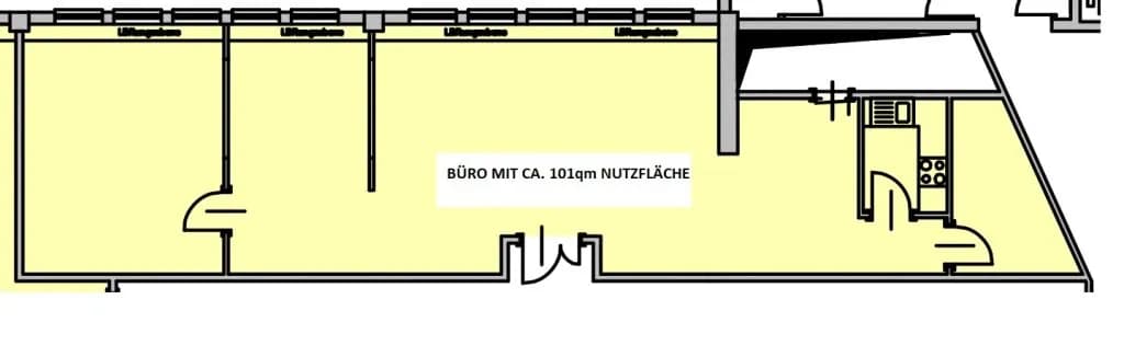 3-Zimmer-Gewerbeimmobilie mieten in Mödling – 101 m², € 1.328 – Bild 10 von 10