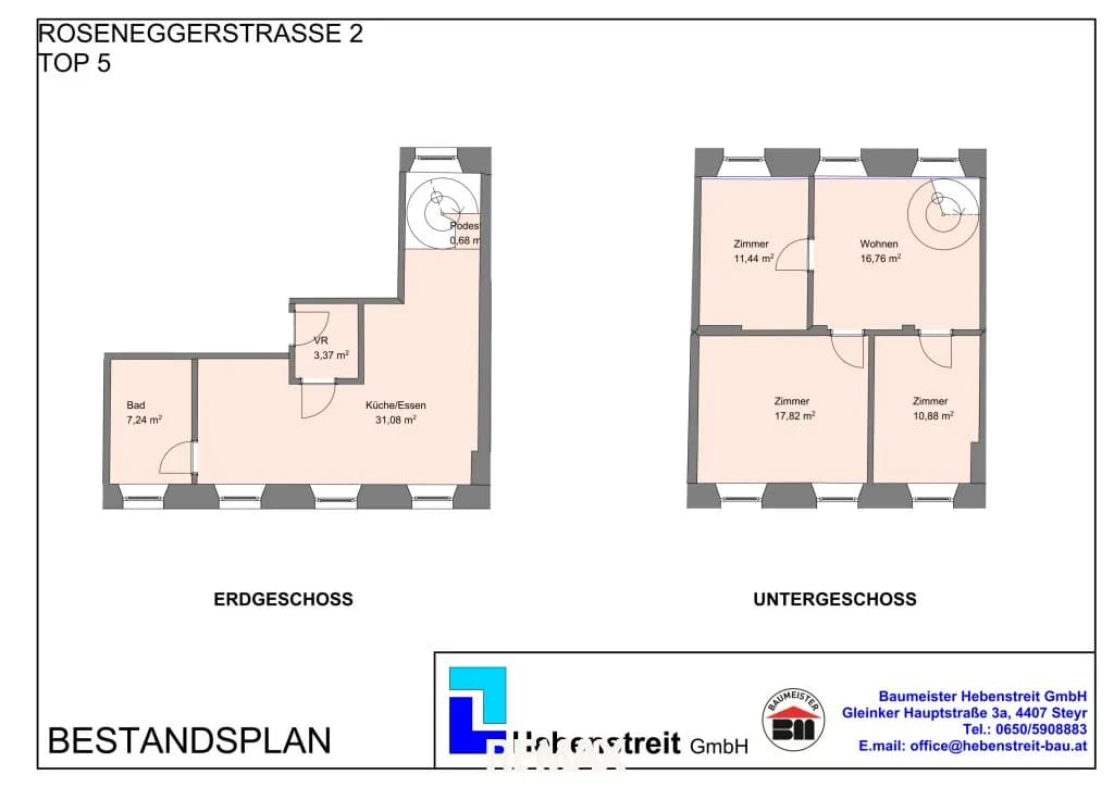 4-Zimmer-Wohnung kaufen in Steyr – 99,27 m², € 188.000 – Bild 12 von 12