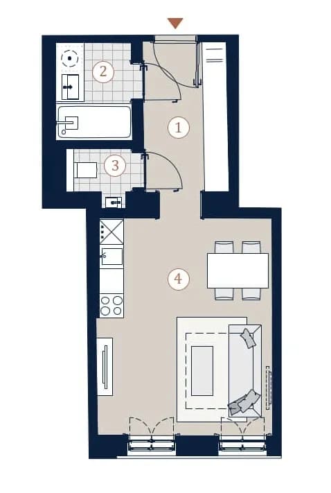 1-Zimmer-Wohnung kaufen in Wien – 36,39 m², € 369.000 – Bild 15 von 15