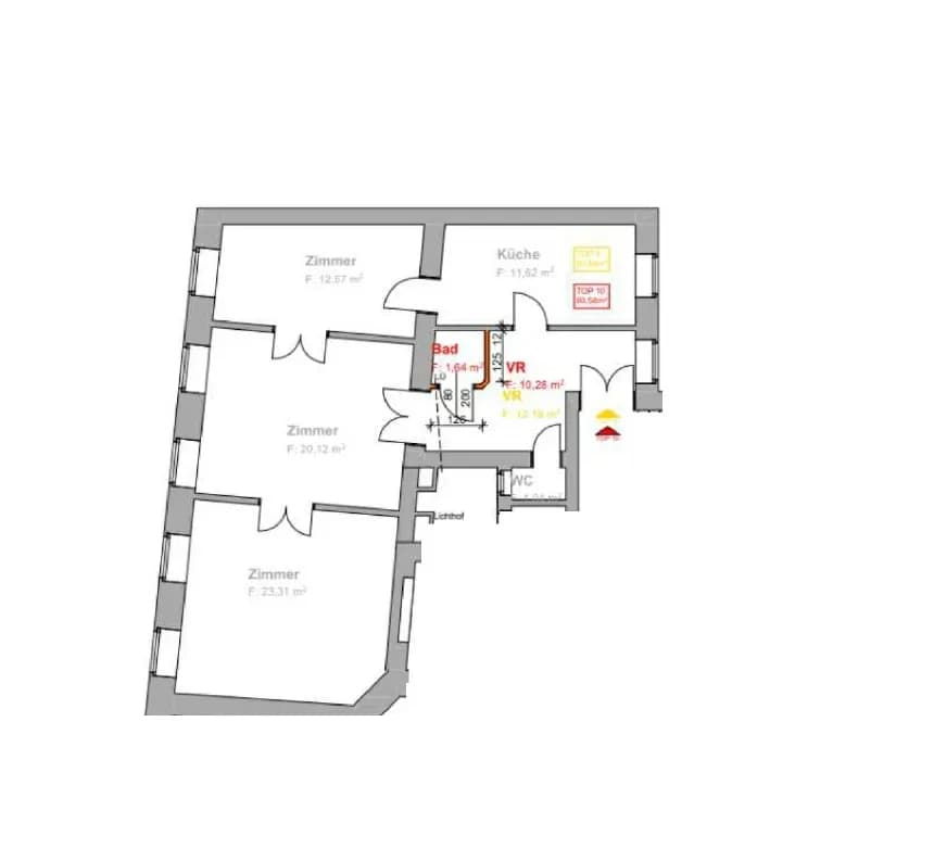 3-Zimmer-Wohnung kaufen in Wien – 81 m², € 499.000 – Bild 22 von 23