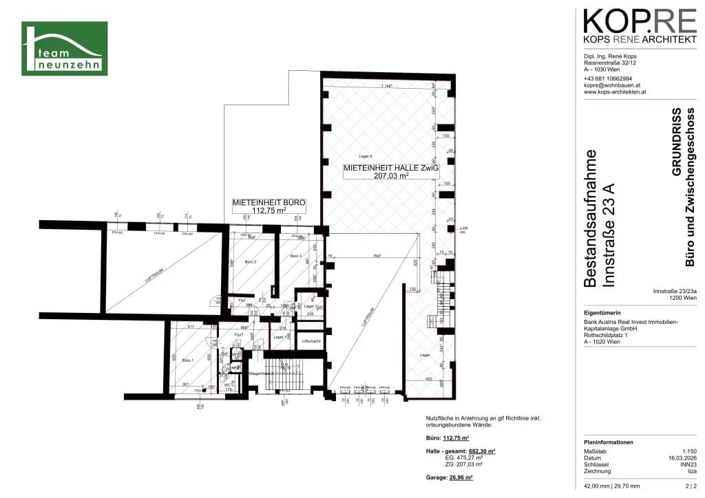 Gewerbeimmobilie mieten in Wien – 588 m², € 7.630 – Bild 16 von 16