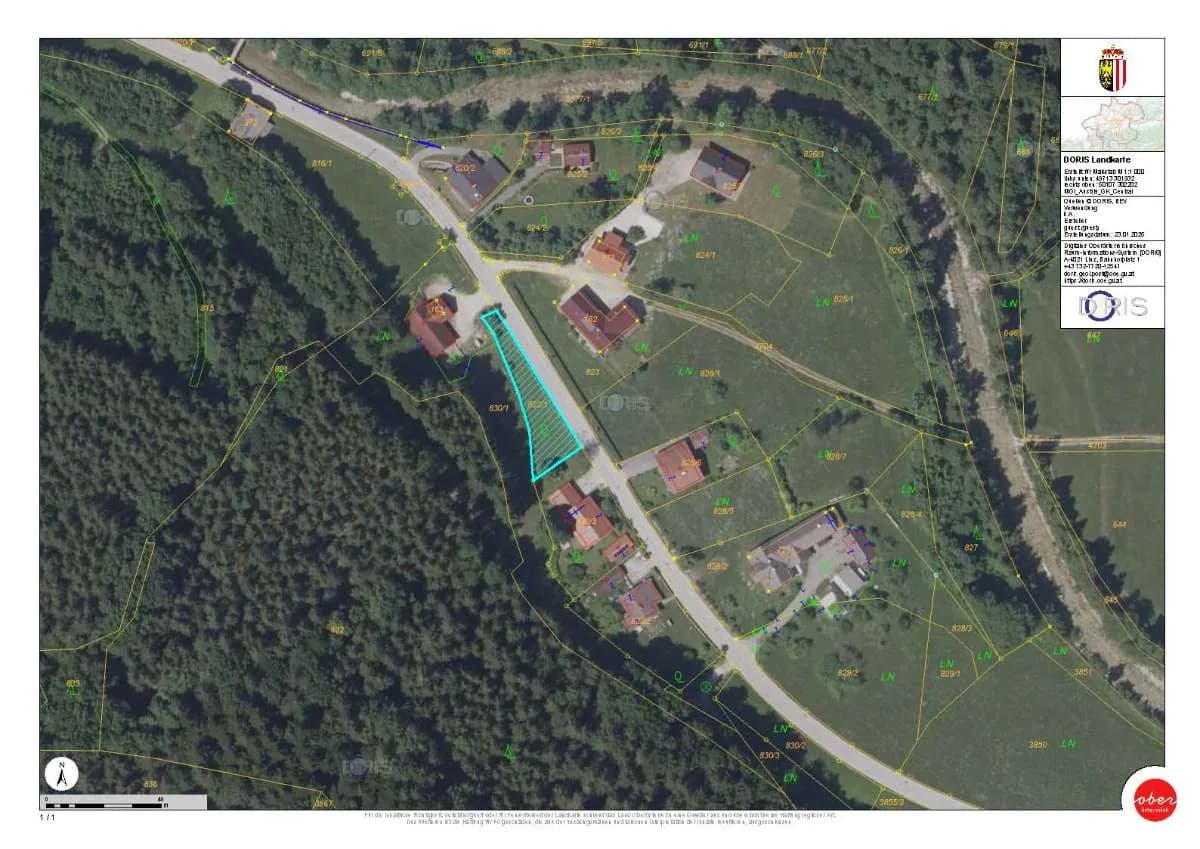 Grundstück kaufen in Gmunden – 576 m², € 75.000 – Bild 4 von 6