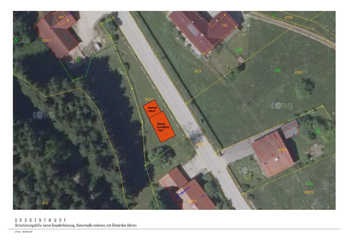 Grundstück kaufen in Gmunden – 576 m², € 75.000 – Bild 5 von 6