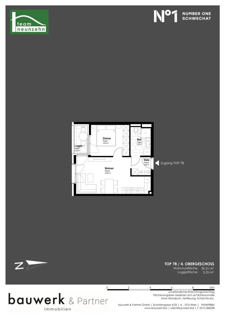 Immobilie kaufen in Bruck an der Leitha – 39,51 m², € 212.900 – Bild 15 von 15