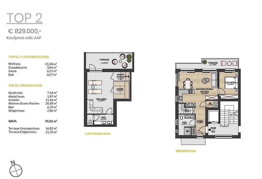 3-Zimmer-Wohnung kaufen in Kitzbühel – 95,02 m², € 741.000 – Bild 16 von 16