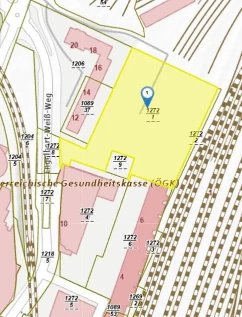 Grundstück kaufen in Salzburg Stadt – 7 535 m² – Bild 2 von 2