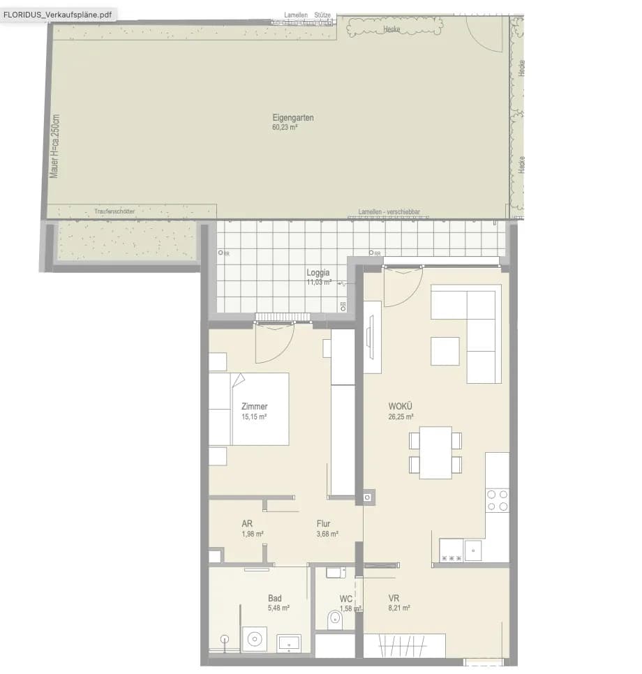 2-Zimmer-Wohnung kaufen in Wien – 62,33 m², € 484.900 – Bild 9 von 9