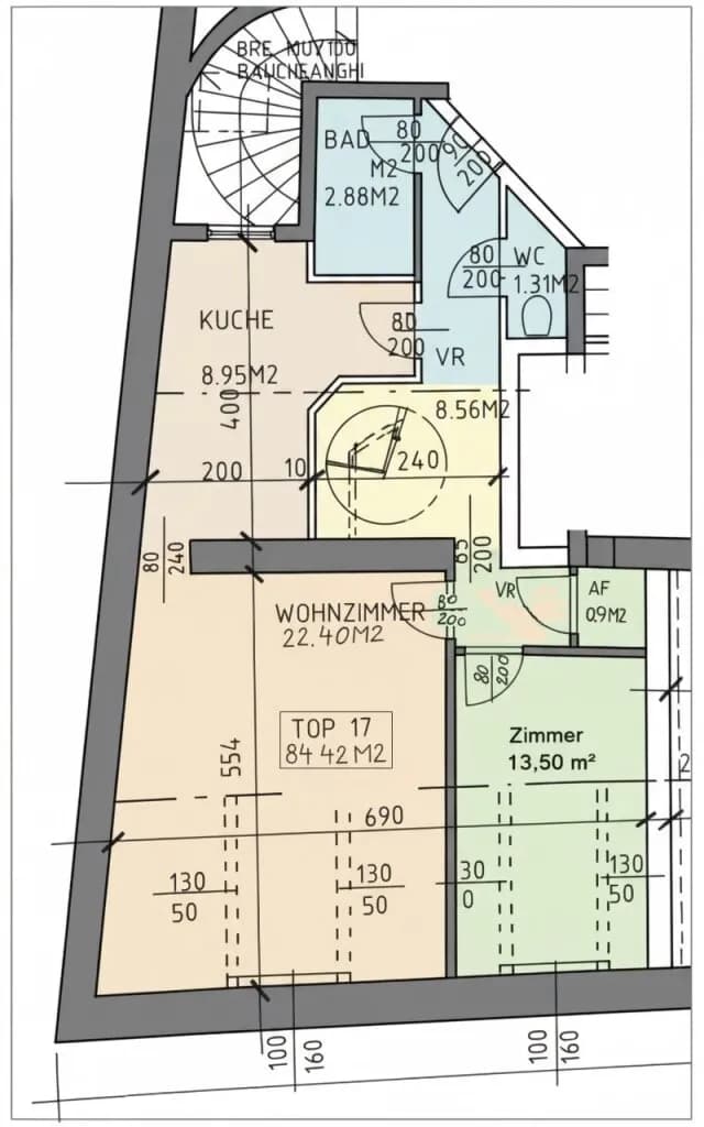 2-Zimmer-Wohnung kaufen in Wien – 84,21 m², € 579.000 – Bild 16 von 17
