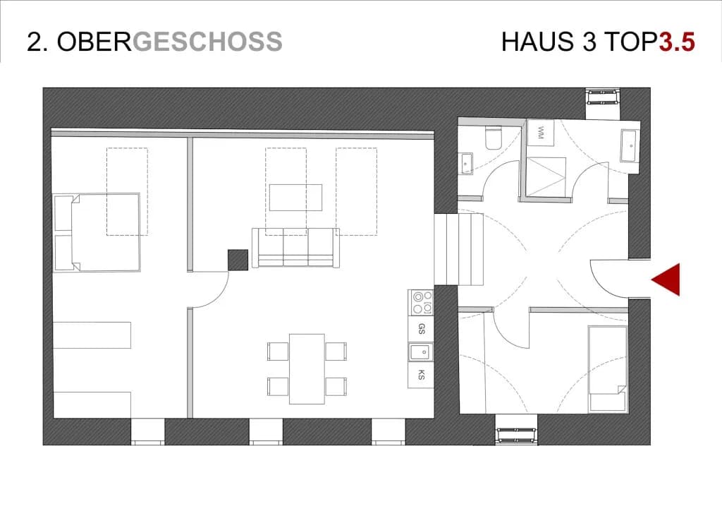 3-Zimmer-Wohnung kaufen in Südoststeiermark – 83 m², € 191.360 – Bild 9 von 9