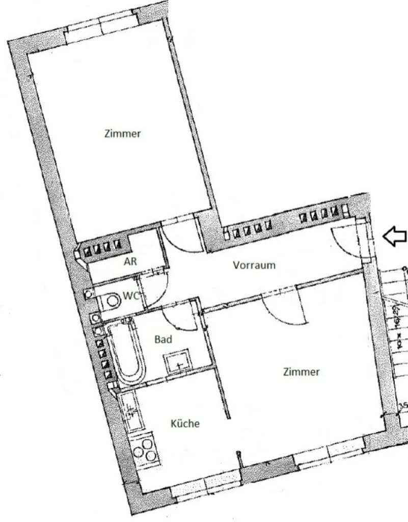 2-Zimmer-Wohnung kaufen in Wien – 55,9 m², € 162.000 – Bild 9 von 9