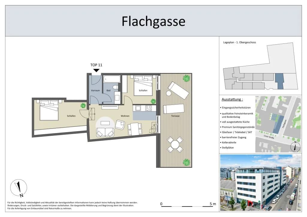3-Zimmer-Wohnung mieten in Wien – 54 m², € 1.149 – Bild 12 von 12