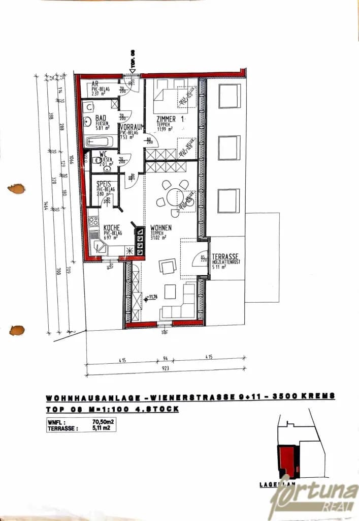 3-Zimmer-Wohnung kaufen in Krems an der Donau – 70 m², € 290.000 – Bild 18 von 18
