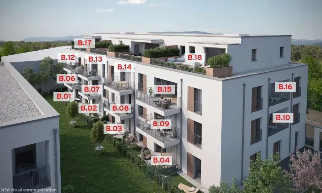 1-Zimmer-Wohnung kaufen in Vöcklabruck – 44,54 m², € 190.800 – Bild 12 von 17