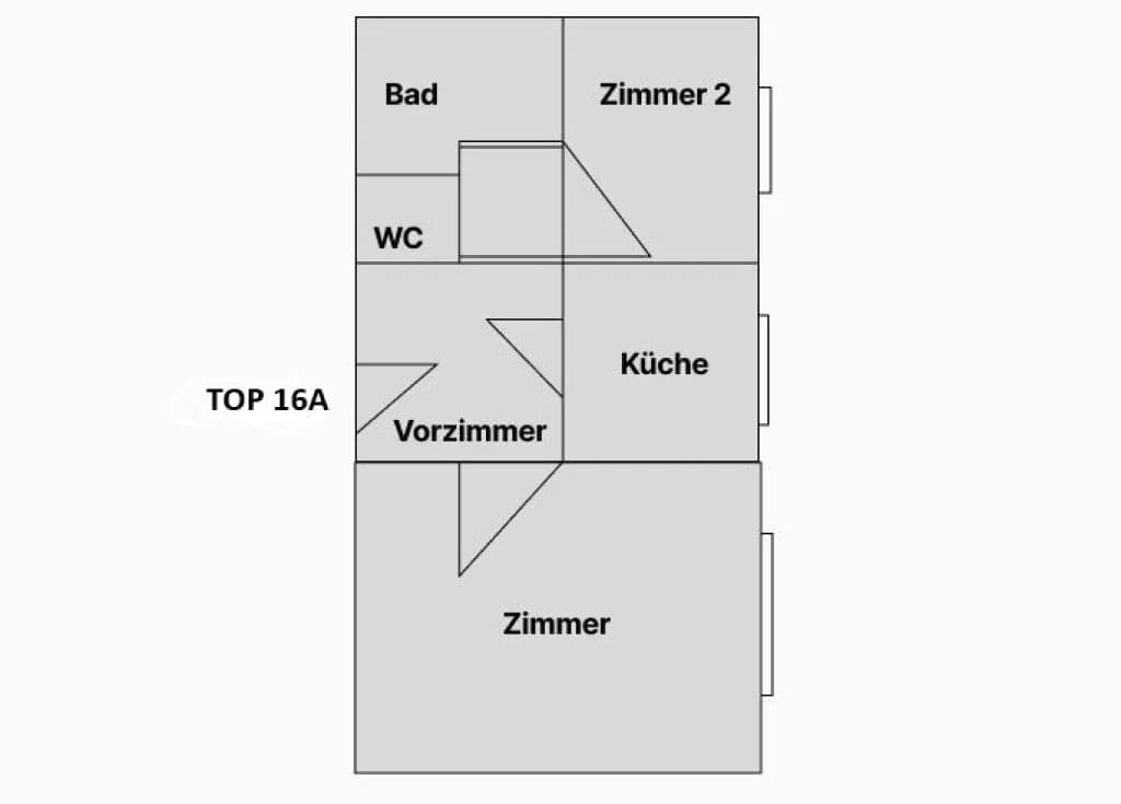 1-Zimmer-Wohnung kaufen in Wien – 34,26 m², € 158.966 – Bild 7 von 7