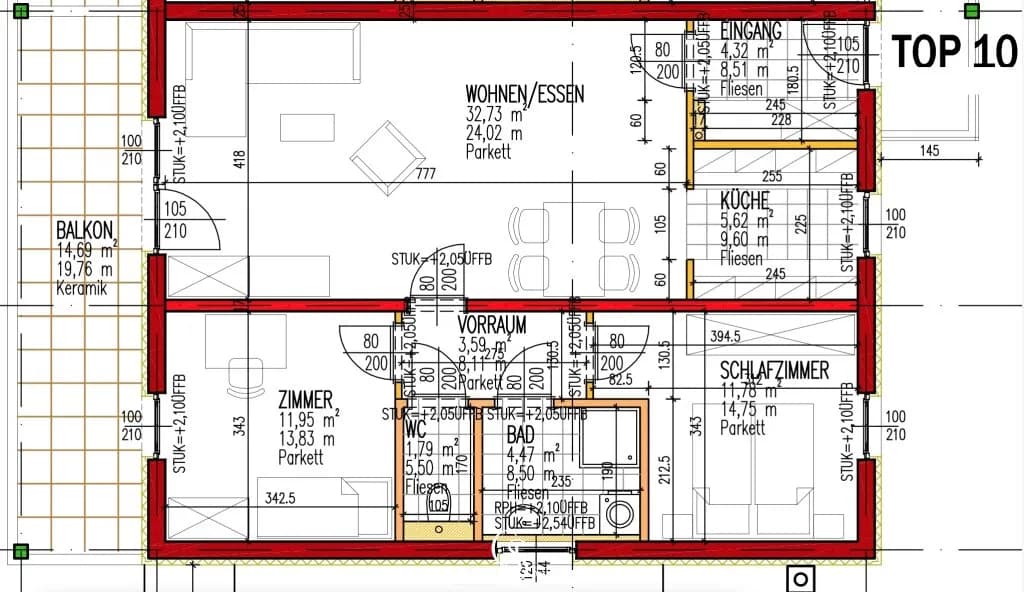 3-Zimmer-Wohnung kaufen in Südoststeiermark – 75,8 m², € 175.000 – Bild 20 von 20