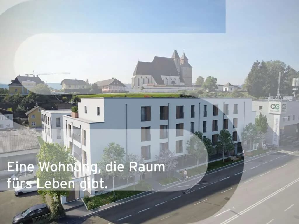 2-Zimmer-Wohnung kaufen in Vöcklabruck – 37,94 m², € 177.400 – Bild 1 von 17