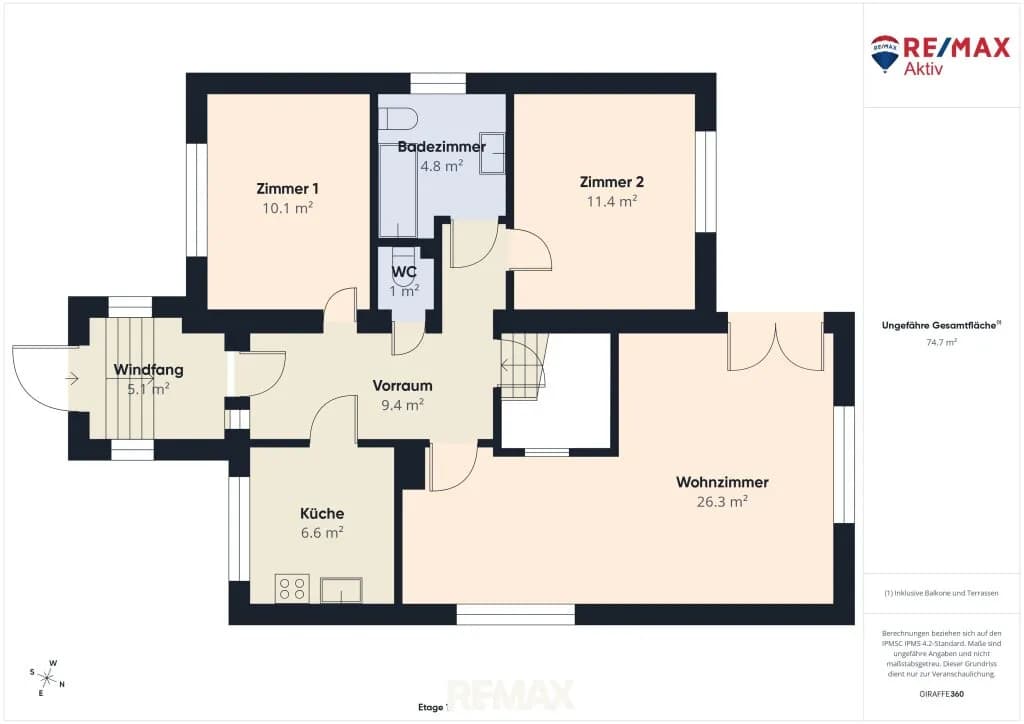 3-Zimmer-Haus kaufen in Gänserndorf – 70 m², € 398.000 – Bild 12 von 14