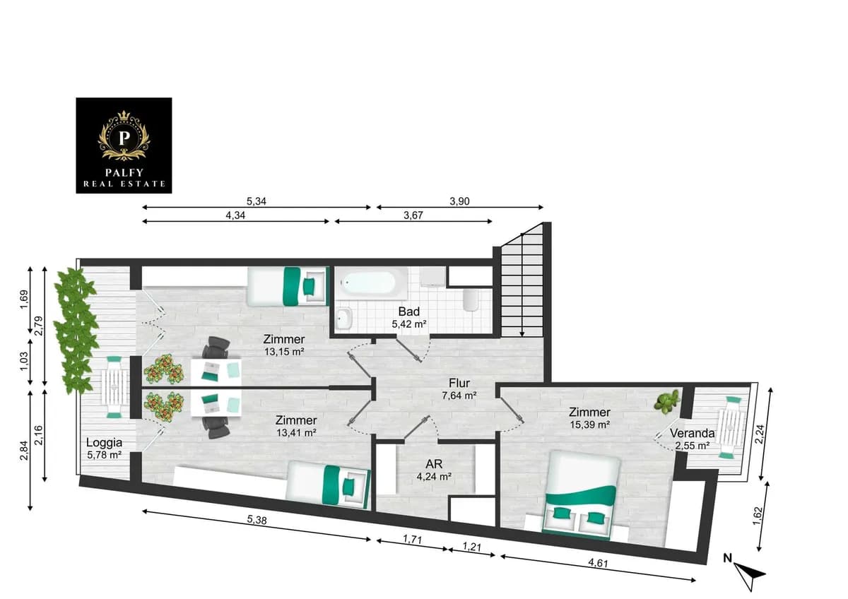 4-Zimmer-Wohnung kaufen in Wien – 125 m² – Bild 22 von 23