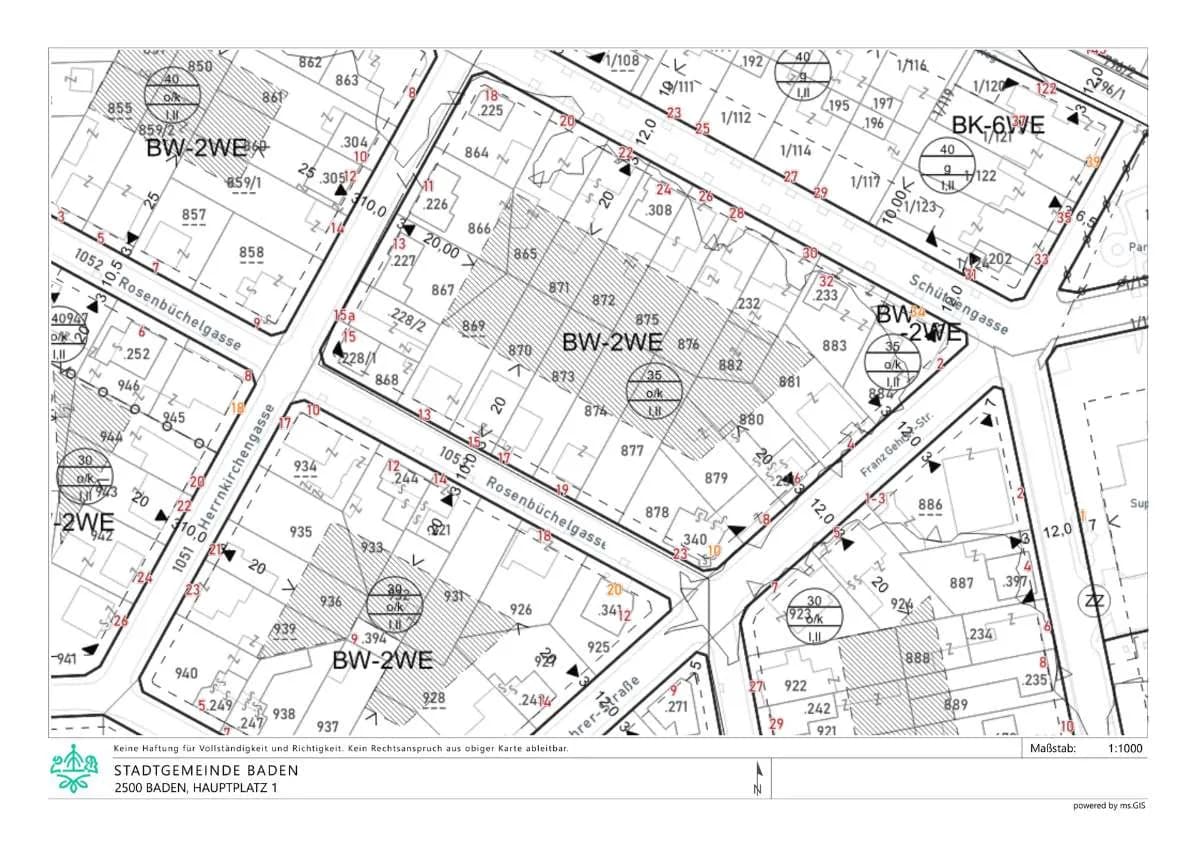 Grundstück kaufen in Baden – 948 m², € 799.000 – Bild 28 von 48