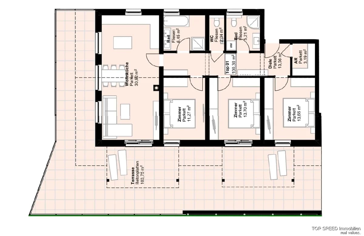 4-Zimmer-Wohnung kaufen in Liezen – 100,54 m², € 899.000 – Bild 15 von 15