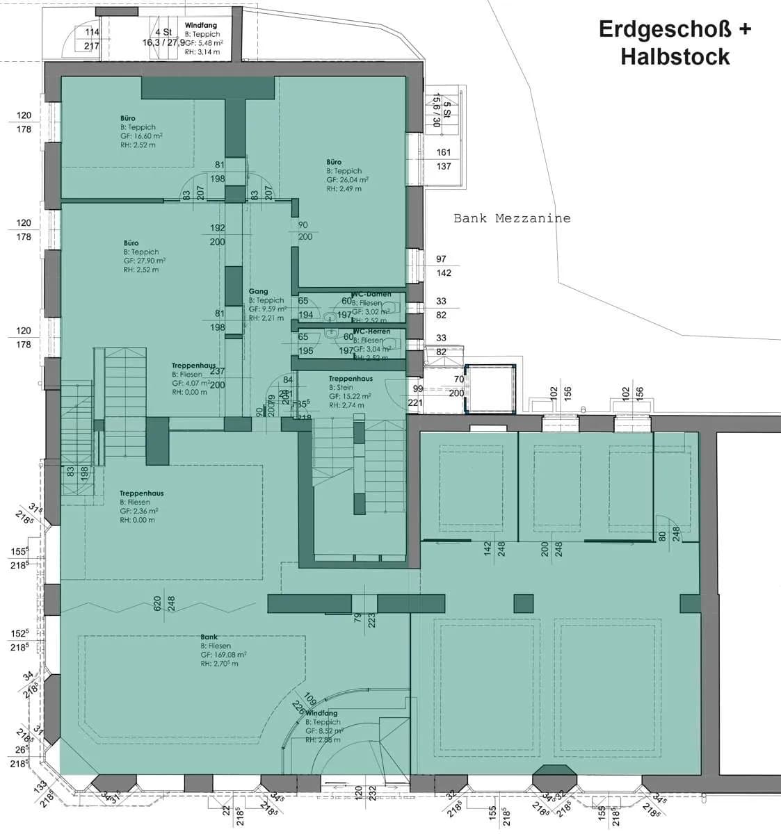 Gewerbeimmobilie mieten in Salzburg Stadt – 376 m², € 2.700 – Bild 10 von 11