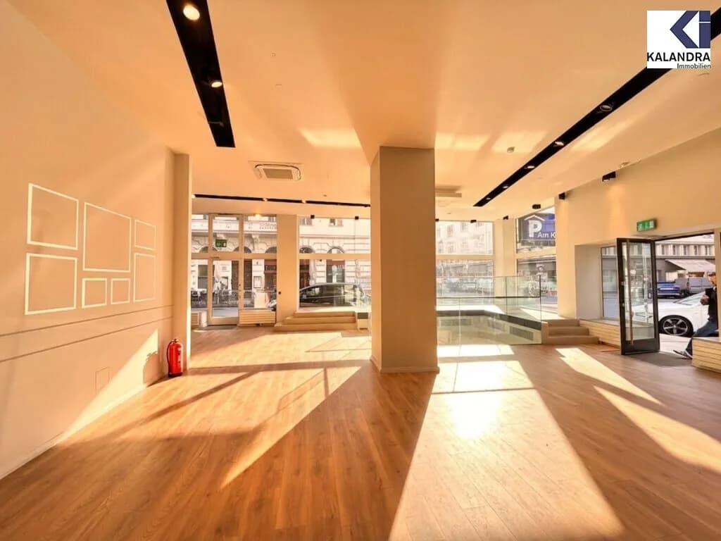 Gewerbeimmobilie mieten in Wien – 297 m², € 10.276