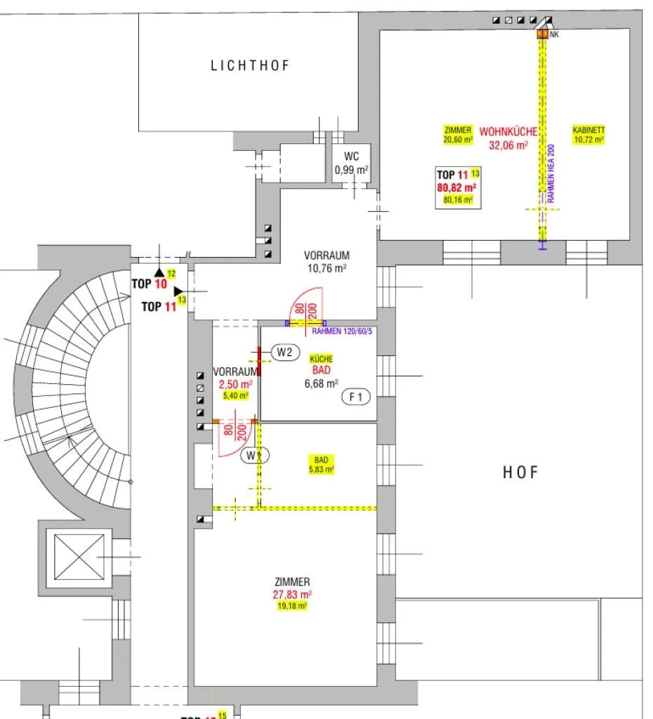 3-Zimmer-Wohnung kaufen in Wien – 79,67 m², € 378.433 – Bild 7 von 8
